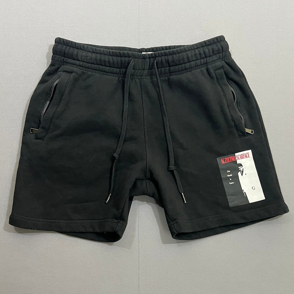 Scarface Shorts Black Limited‎ Release Shoe Palace Tony Montana Men's Size M